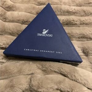 Swarovski 2002 Christmas Ornament